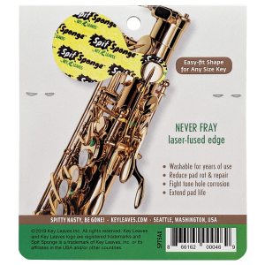 KeyLeaves Spit Sponge for Saxophone