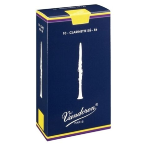 Vandoren Traditional Clarinet Reed Box of 10