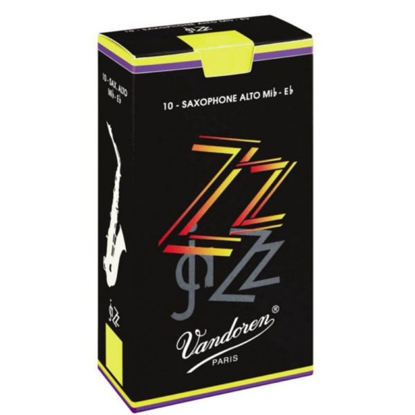 Vandoren ZZ Alto Sax Reeds 2.5 (Box of 10) - Leisure Coast Wind & Brass