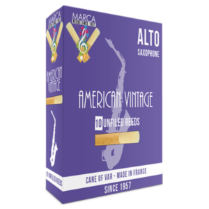 Marca American Vintage Alto Saxophone Reeds Box of 10