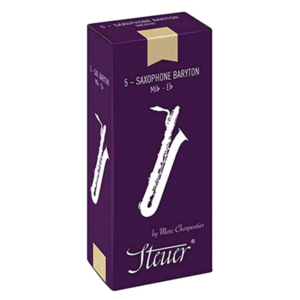 Steuer Traditional Baritone Saxophone Reeds Box of 5