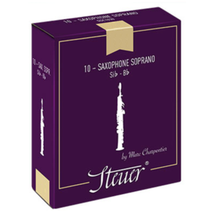 Steuer Traditional Soprano Saxophone Reeds Box of 10
