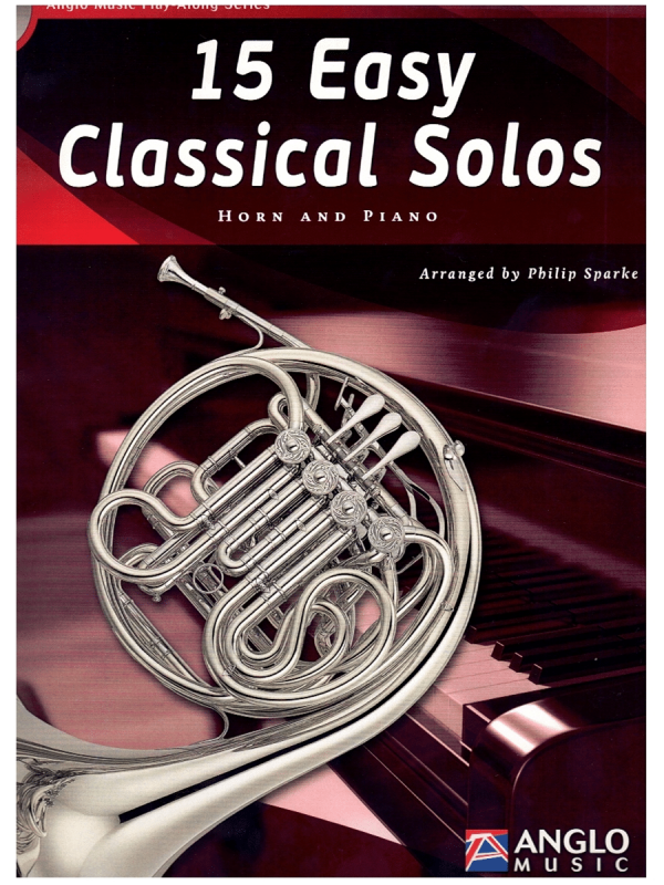 15 Easy Classical Solos for French Horn & Piano