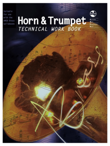 AMEB Technical Workbook for Horn & Trumpet