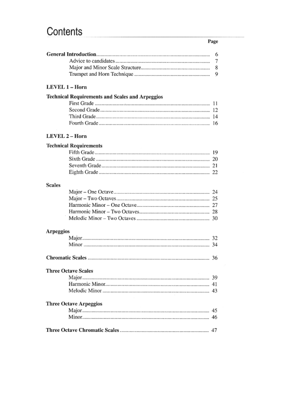 AMEB Technical Workbook for Horn & Trumpet