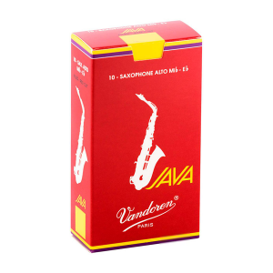 Vandoren Java Red Alto Sax Reeds (Box of 10)