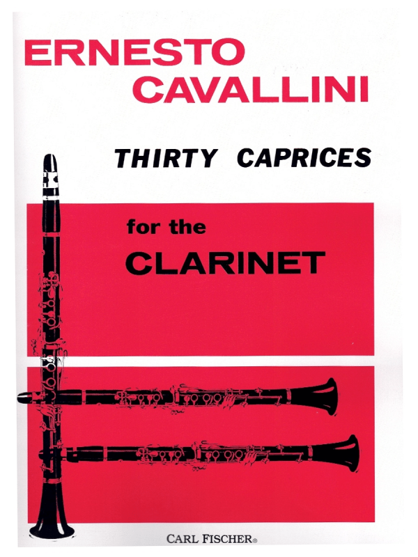 Thirty Caprices for the Clarinet - Ernesto Cavallini