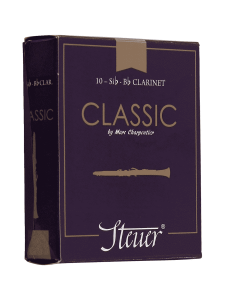 Steuer Classic Bb Clarinet Reeds - Box of 10