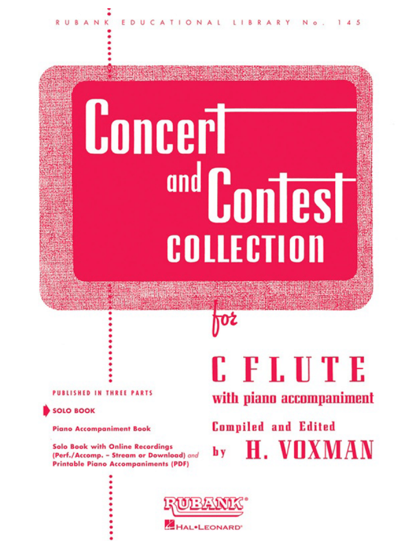 Concert and Contest Collection for Flute - Voxman