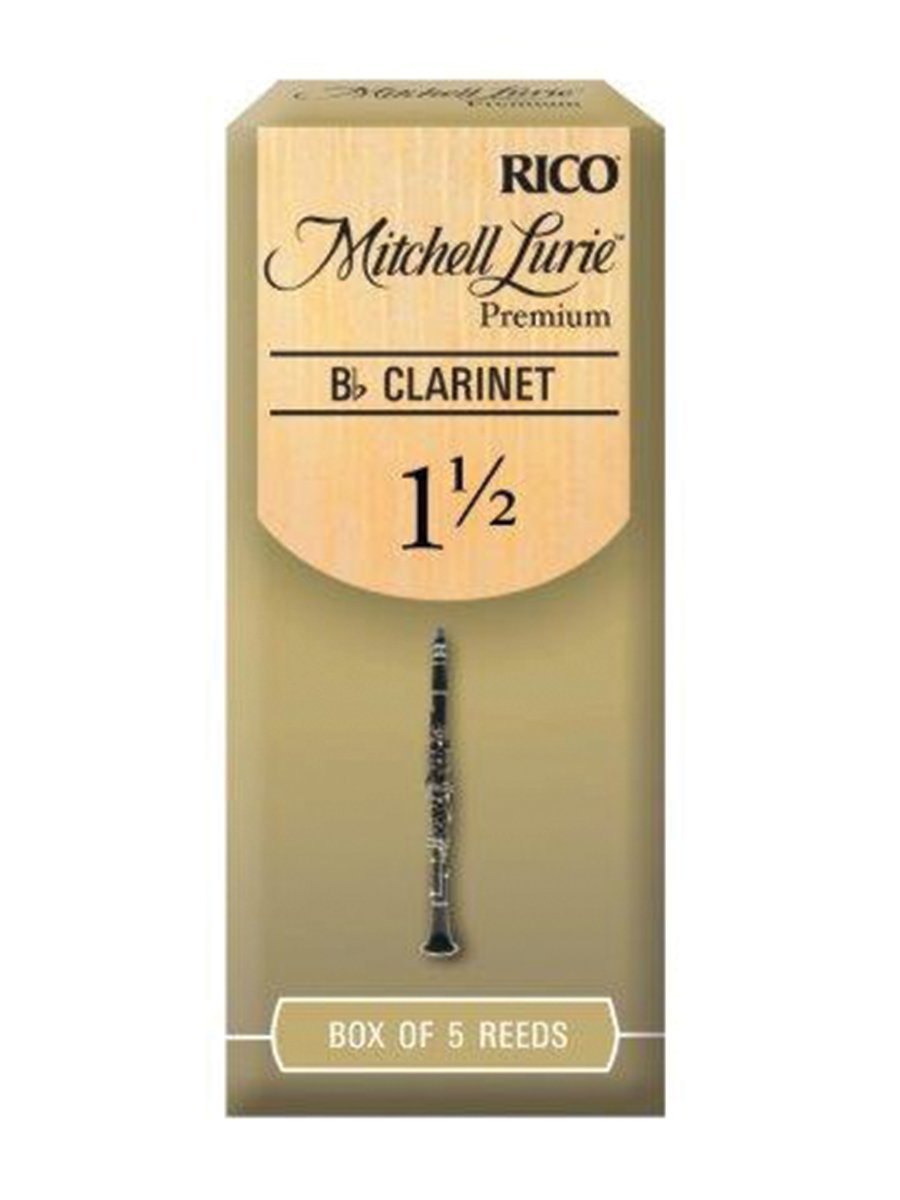 Mitchell Lurie Bb Clarinet Reeds 1.5 (Bx 5)
