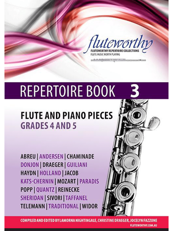 Repertoire Book 3 Flute and Piano - Fluteworthy