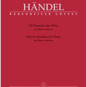 11 Sonatas for Flute and Basso Continuo - G.F. Handel