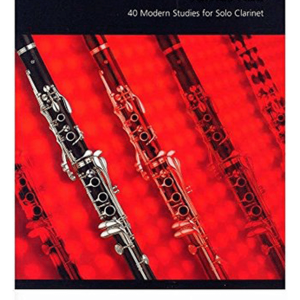 40 Modern Studies for Solo Clarinet - James Rae