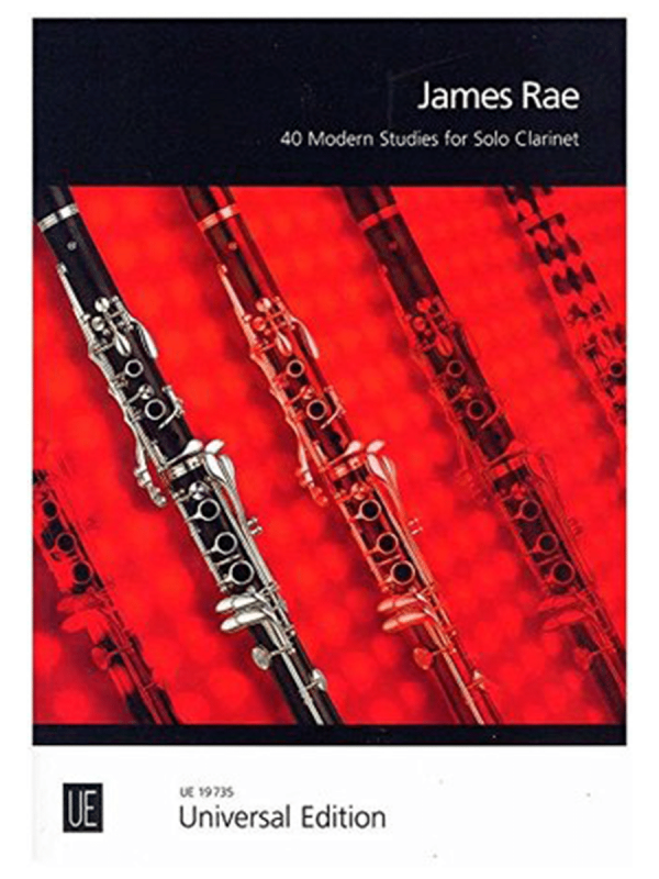 40 Modern Studies for Solo Clarinet - James Rae