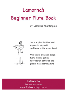 Lamorna's Beginner Flute Book - Lamorna Nightingale