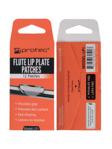 Protec Flute Lip Patches - Pack of 12