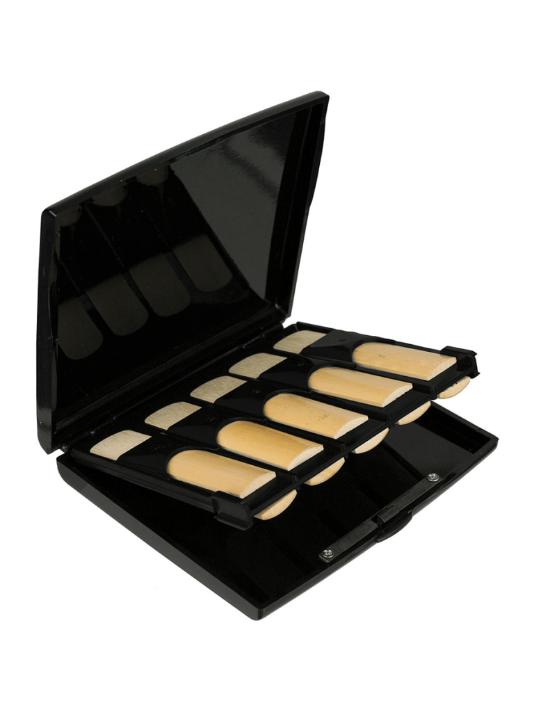 Protec Alto/Tenor Sax Reed Case 10 Reeds (Black) Leisure Coast Wind