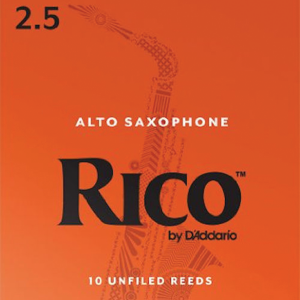 Rico Original Alto Sax Reeds 2.5 - Box of 10