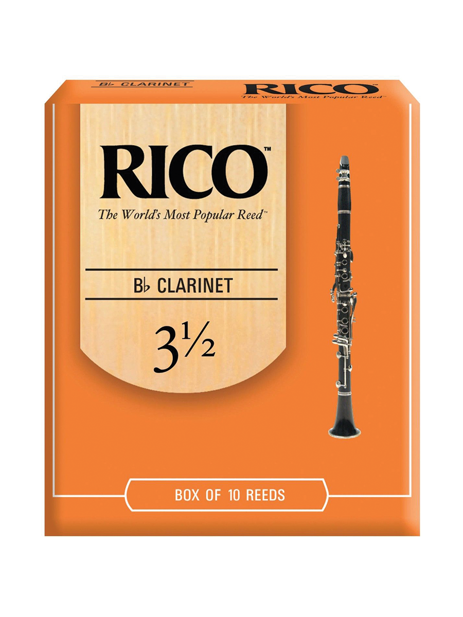 Rico Original Bb Clarinet Reeds 3.5 - Box of 10