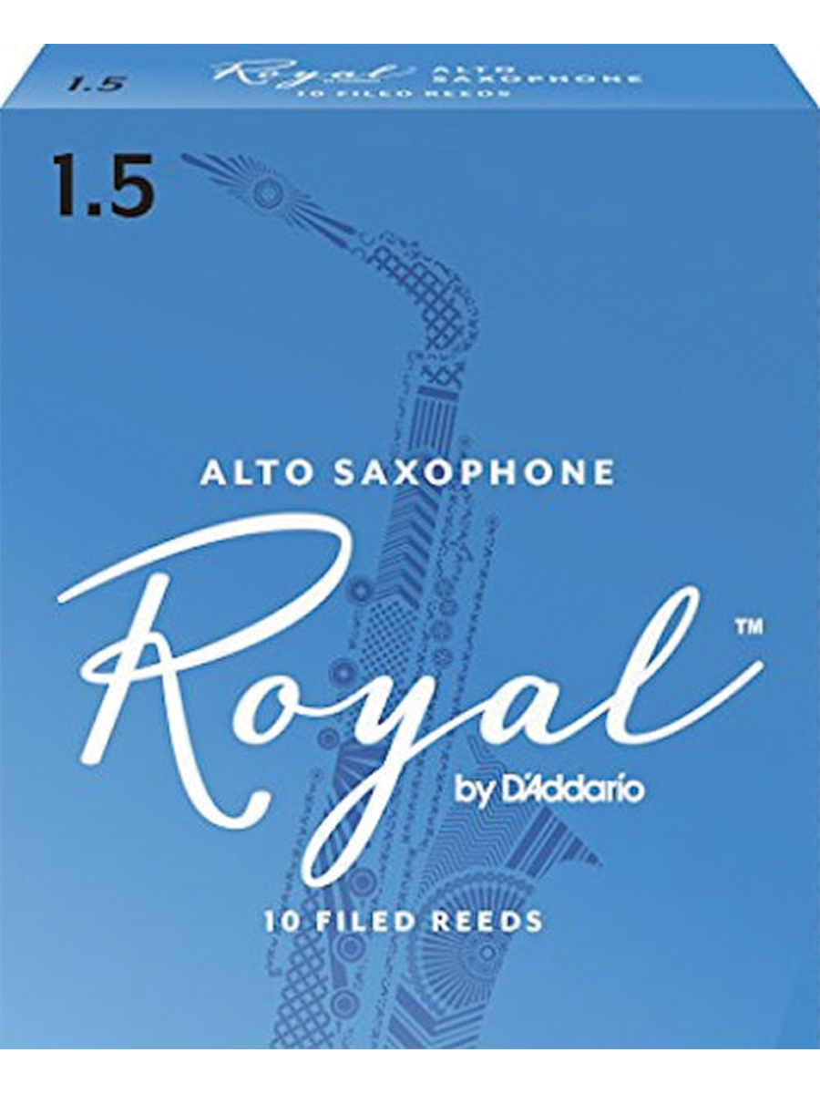 Rico Royal Alto Sax Reeds 1.5 - Box of 10