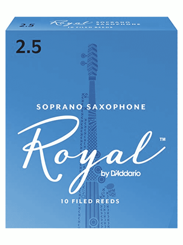 Rico Royal Soprano Sax Reeds 2.5 - Box of 10