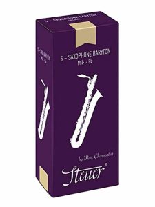 Steuer Traditional Baritone Sax Reeds - Box of 5