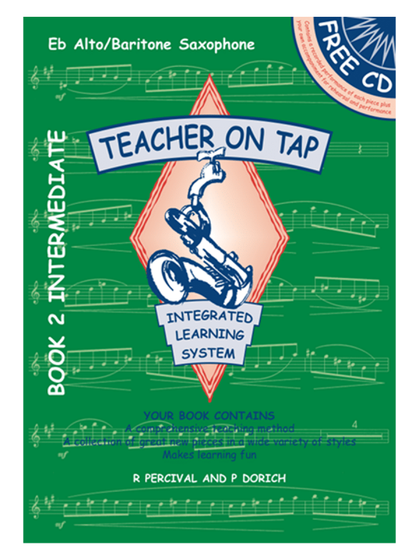 Teacher on Tap - Eb Alto & Baritone Sax - Book 2 Intermediate