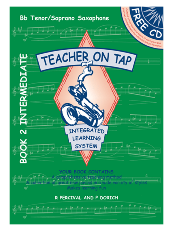 Teacher on Tap - Bb Tenor & Soprano Sax - Book 2 Intermediate