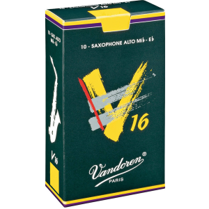 Vandoren V16 Alto Sax Reeds (Box of 10)