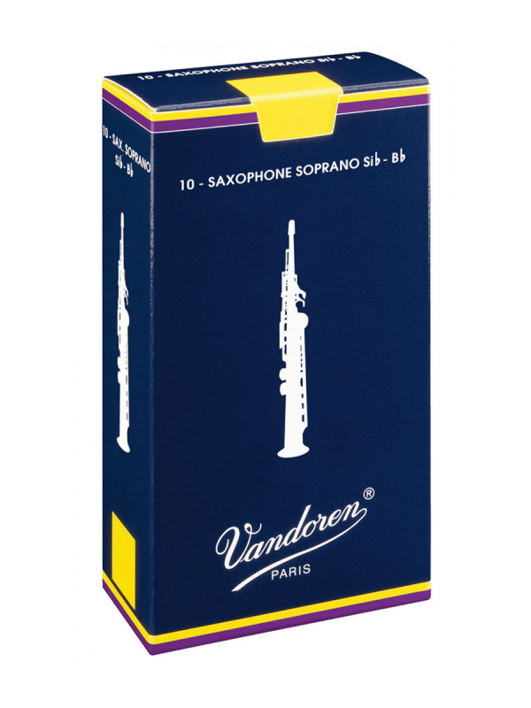 Vandoren Traditional Soprano Sax Reeds (Box of 10)