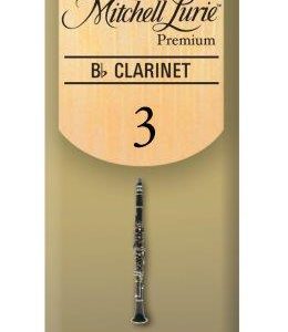 Mitchell Lurie Bb Clarinet Reeds 3.0 Box of 5