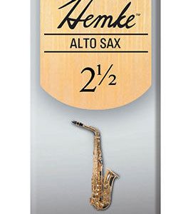 Rico Hemke Alto Sax Reeds 2.5 - Box of 5