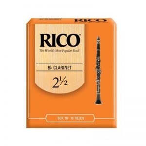 Rico Original Orange Box Clarinet Reeds 2.5
