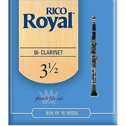 Rico Royal Clarinet Reeds 3.5 Box of 10