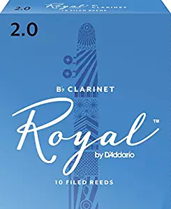Rico Royal Clarinet Reeds 2.0 Box of 10