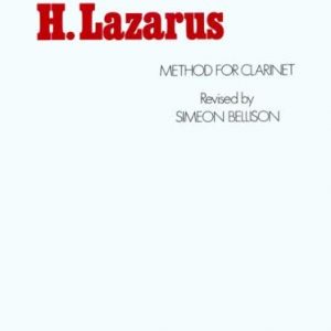 Lazarus Method for Clarinet Volume 2