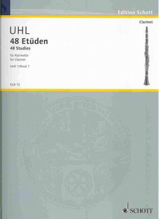 Uhl 48 Studies for Clarinet Book 1