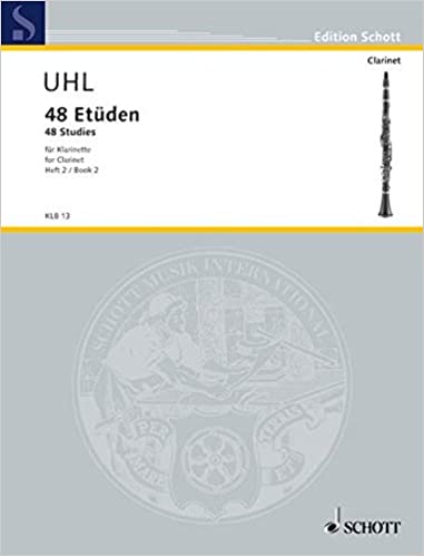 Uhl 48 Studies for Clarinet Book 2