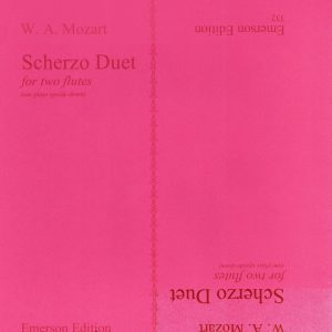 Mozart - Scherzo Duet for Two Flutes