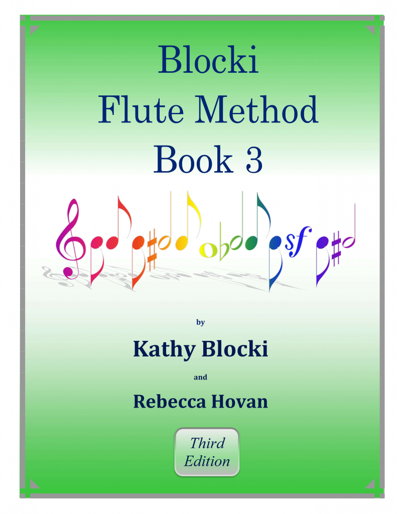 Blocki Flute Method Student Book 3 Leisure Coast Wind & Brass
