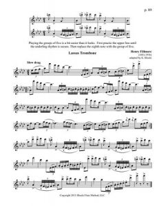 Blocki Flute Method Book 3 Sample 3
