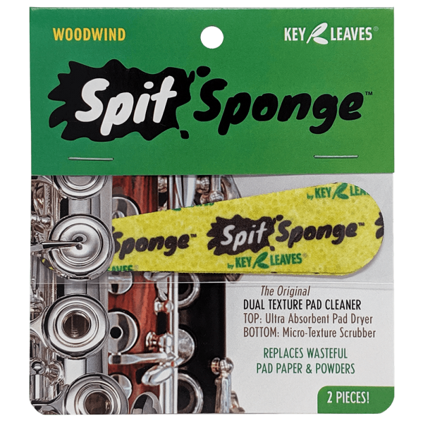 KeyLeaves Spit Sponge for Woodwinds