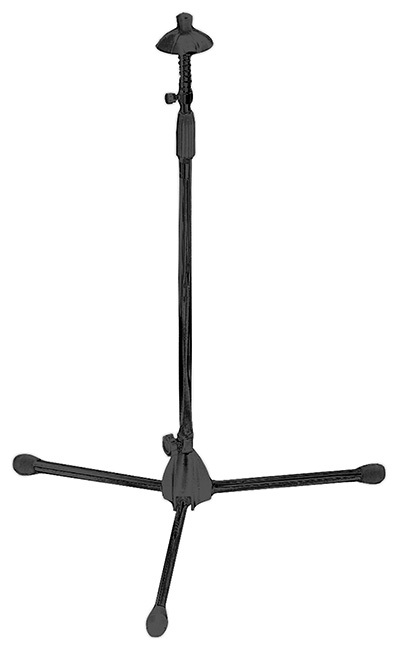 OnStage TS7101B Trombone Stand with Spring-Loaded Bell Support
