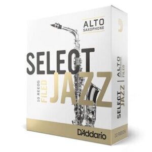 Daddario Select Jazz Filed Alto Sax Reeds