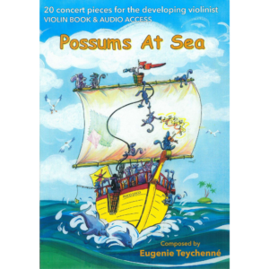 Possums at Sea Violin Book and CD